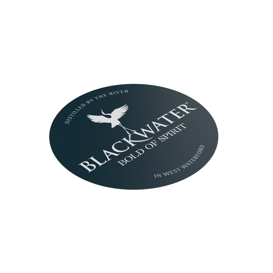 Personalised round beer mat with custom branding
